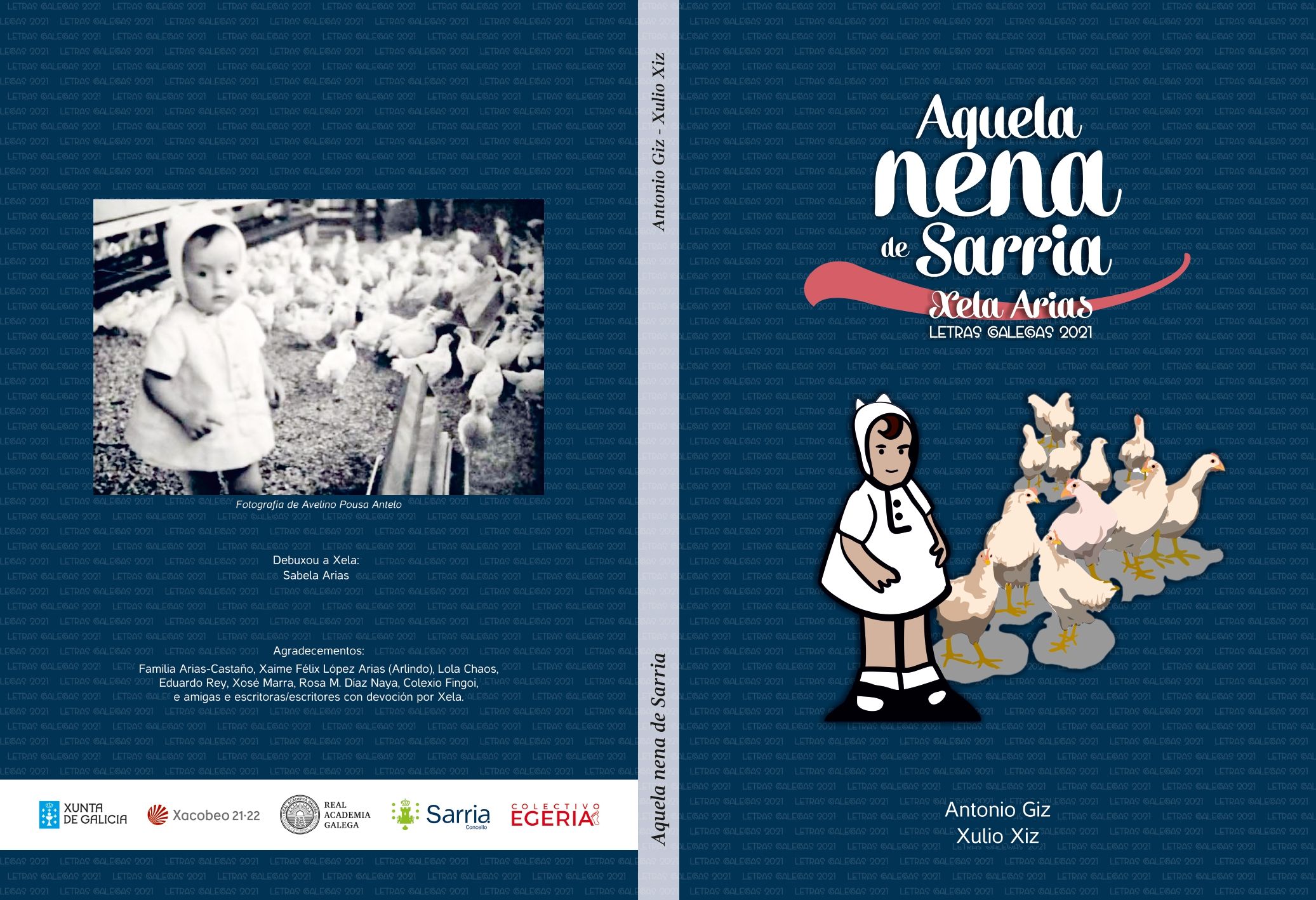 Publicado o libro “AQUELA NENA DE SARRIA”, sobre os primeiros anos de Xela Arias