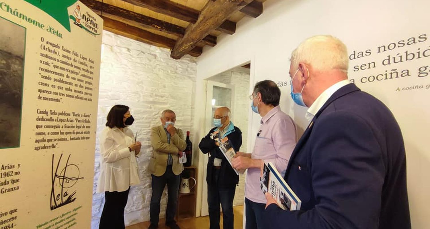 A exposición itinerante "Aquela nena de Sarria” foi presentada en Mondoñedo
